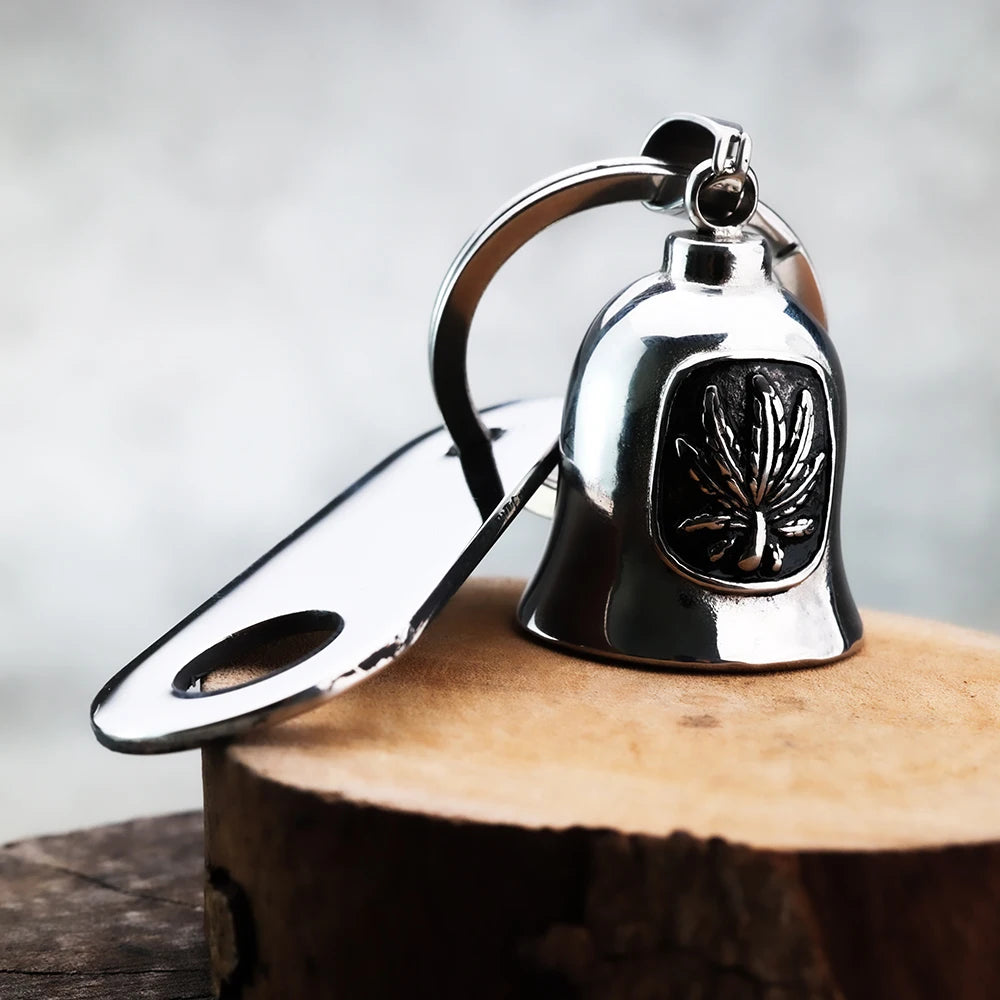 🏍️ Campanella RING BELL da Moto in Stile Vichingo – Amuleto Portafortuna Europeo & Americano