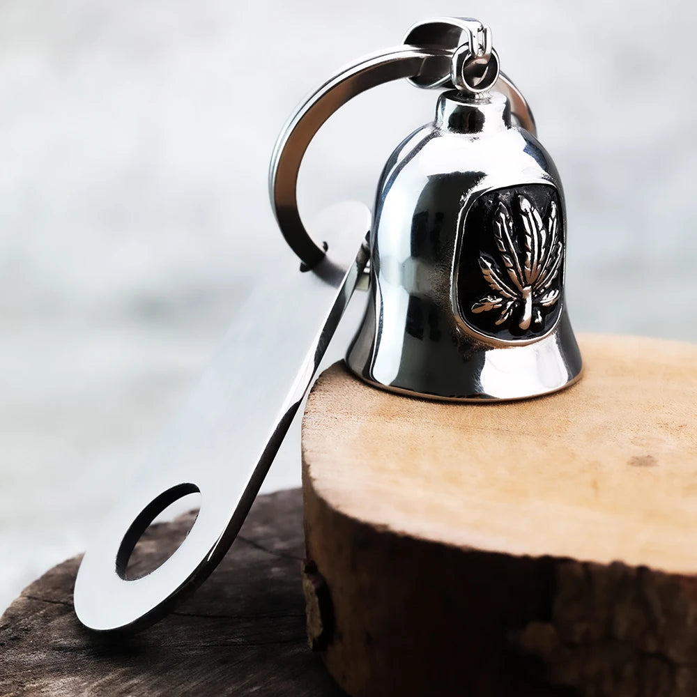🏍️ Campanella RING BELL da Moto in Stile Vichingo – Amuleto Portafortuna Europeo & Americano