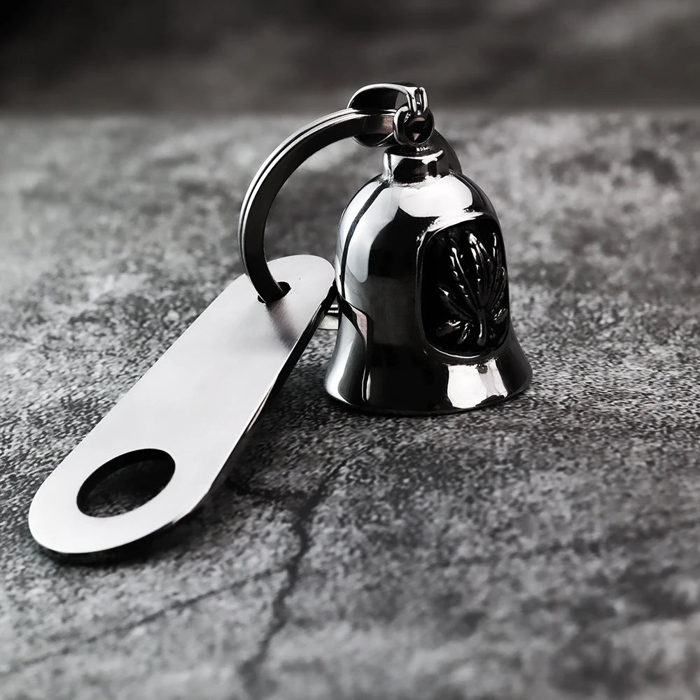 🏍️ Campanella RING BELL da Moto in Stile Vichingo – Amuleto Portafortuna Europeo & Americano